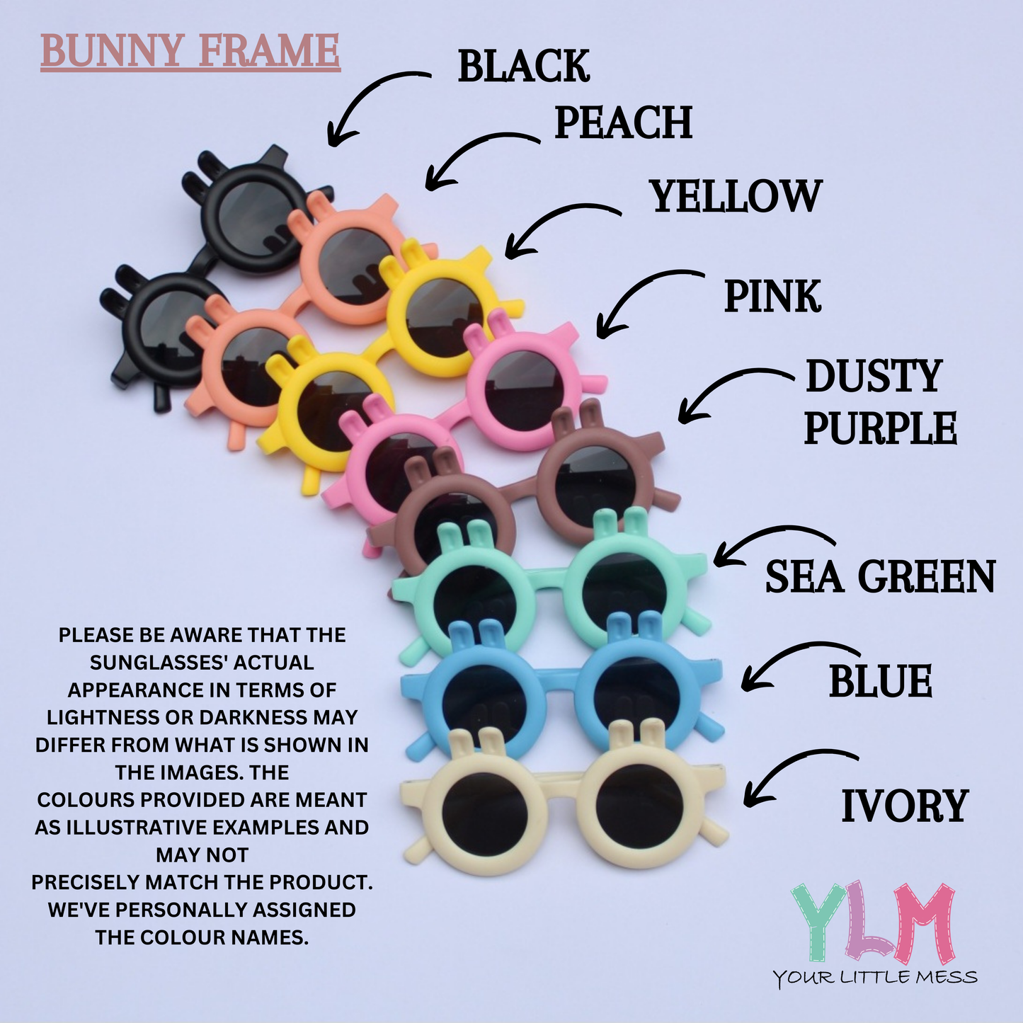 PERSONALISED BUNNY SUNGLASSES