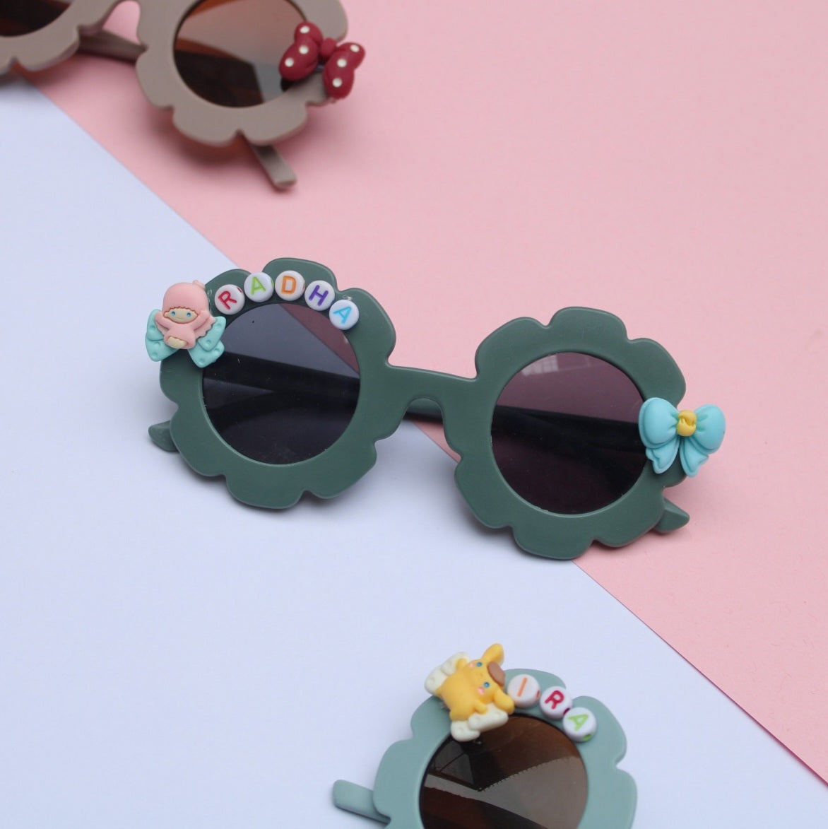 PERSONALISED BOW SUNGLASSES