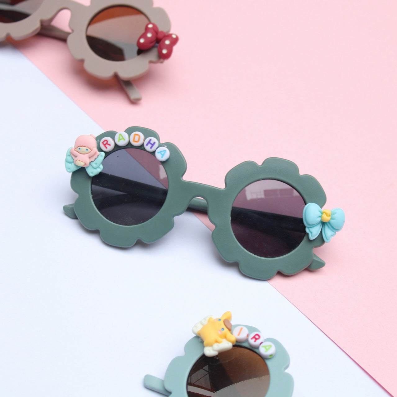 PERSONALISED BOW SUNGLASSES