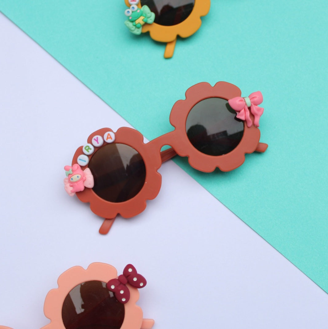 PERSONALISED BOW SUNGLASSES