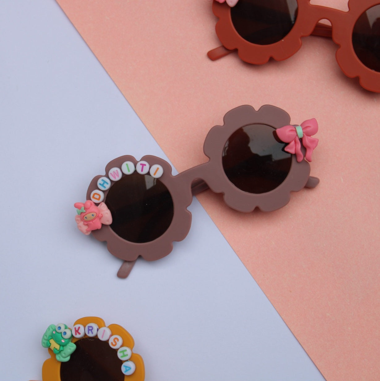 PERSONALISED BOW SUNGLASSES