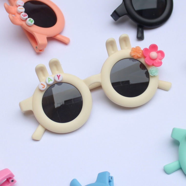 PERSONALISED BUNNY GARLAND SUNGLASSES