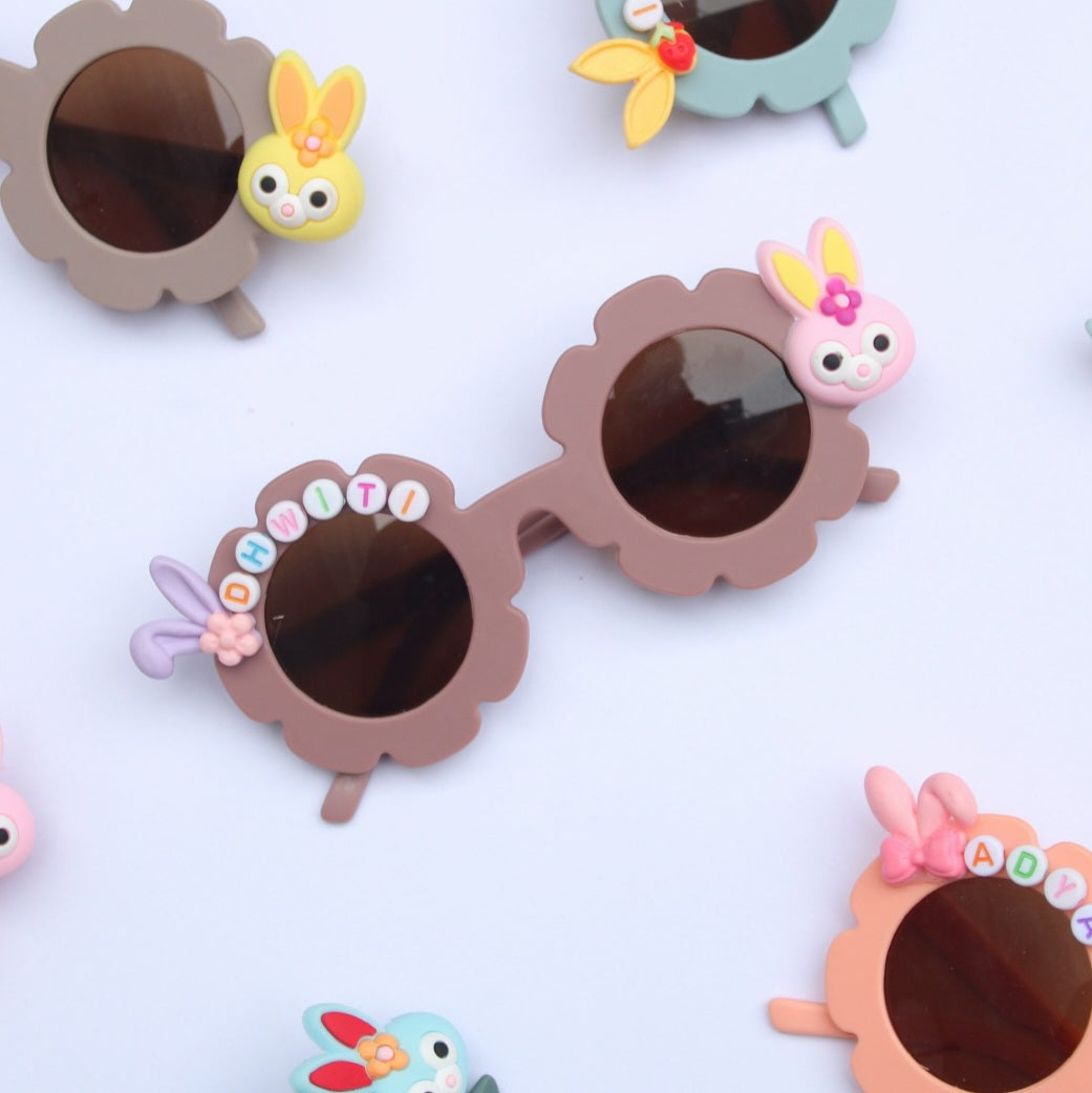 PERSONALISED BUNNY EARS SUNGLASSES
