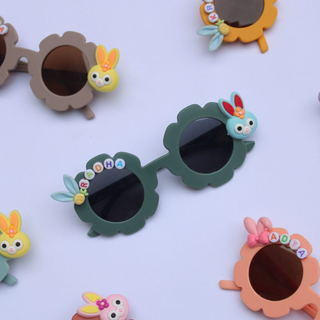 PERSONALISED BUNNY EARS SUNGLASSES
