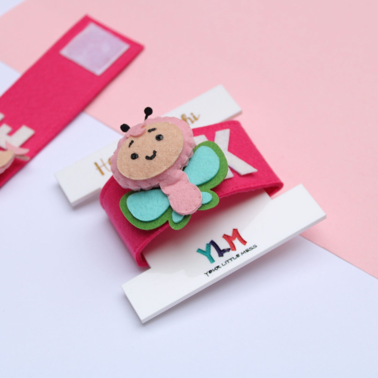 PERSONALISED WRISTBAND RAKHI - BUTTERFLY