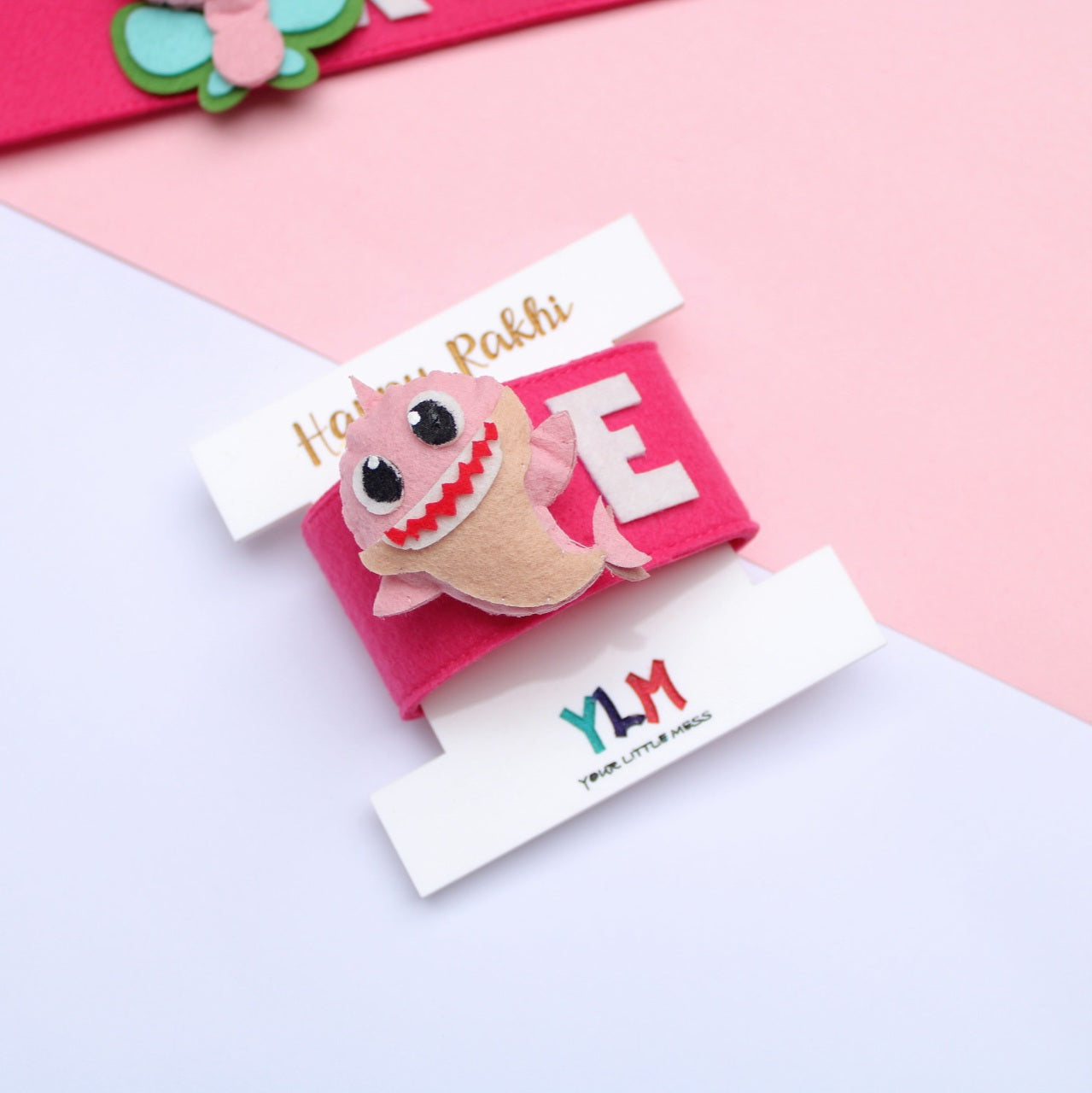 PERSONALISED WRISTBAND RAKHI - BABY SHARK