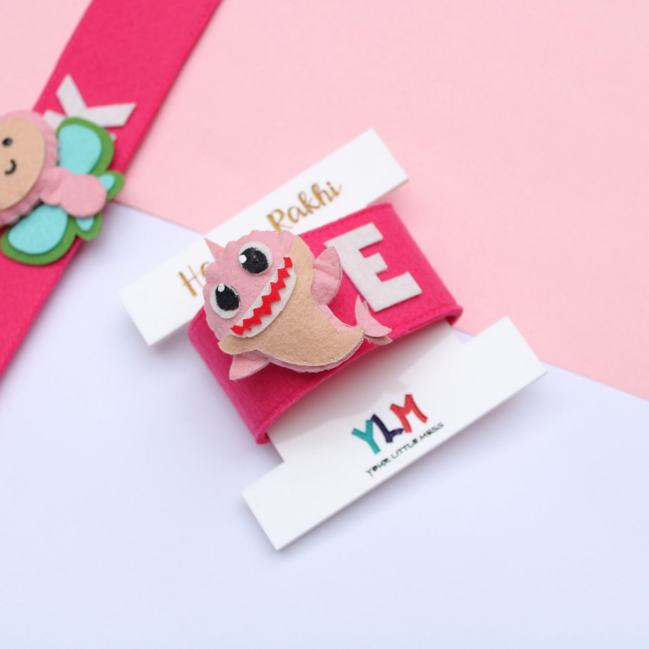 PERSONALISED WRISTBAND RAKHI - BABY SHARK