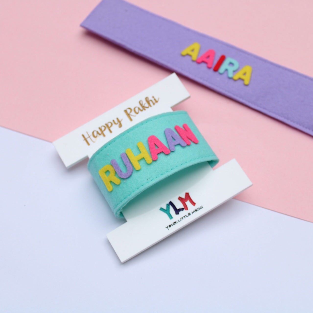 PERSONALISED NAME RAKHI - BLUE