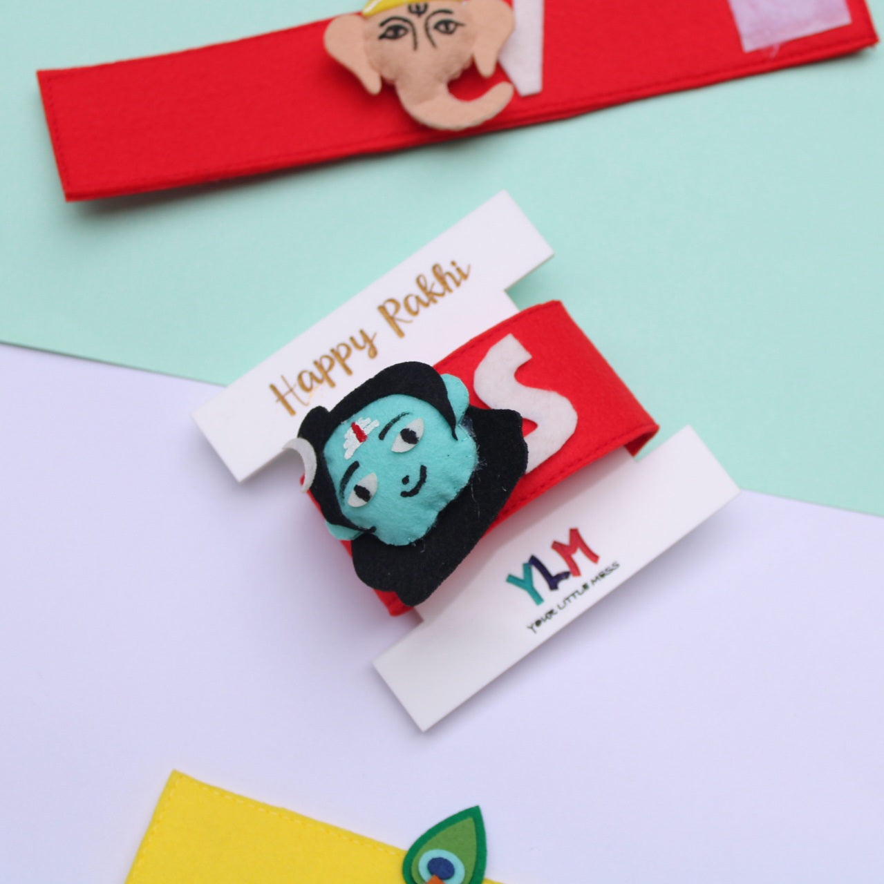 PERSONALISED WRISTBAND RAKHI - SHIVA