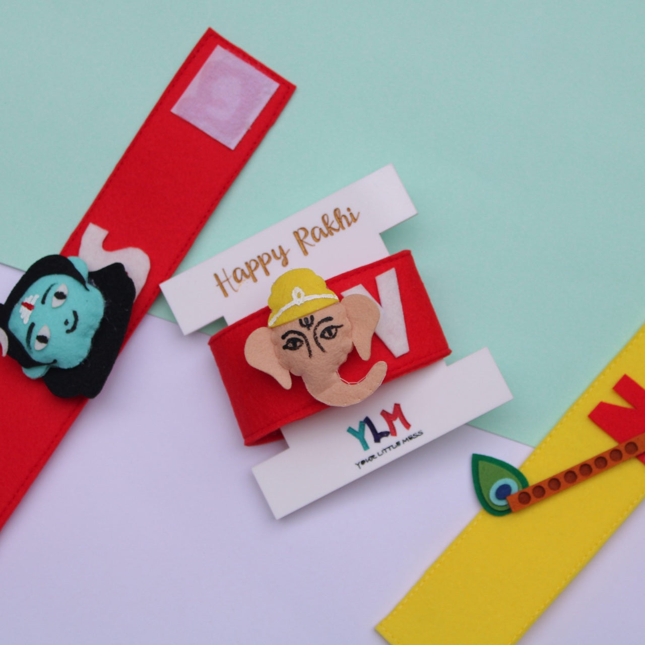PERSONALISED WRISTBAND RAKHI - GANESHA