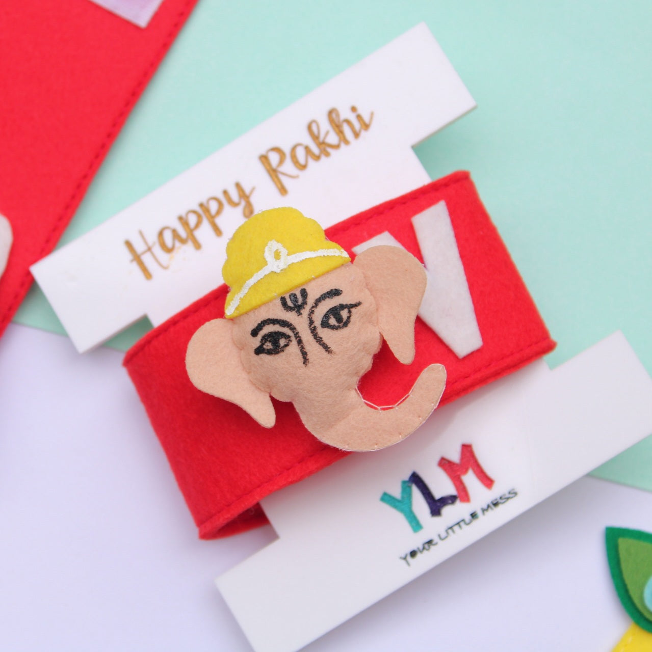 PERSONALISED WRISTBAND RAKHI - GANESHA