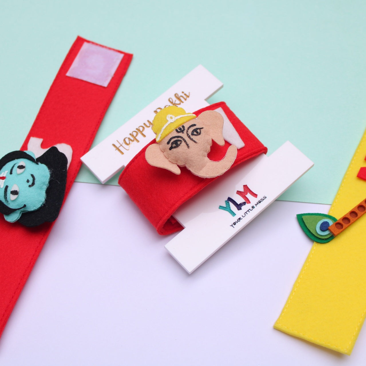 PERSONALISED WRISTBAND RAKHI - GANESHA