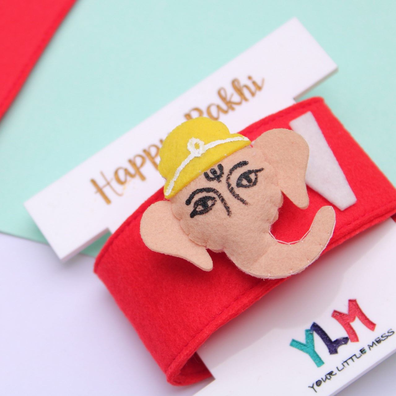 PERSONALISED WRISTBAND RAKHI - GANESHA