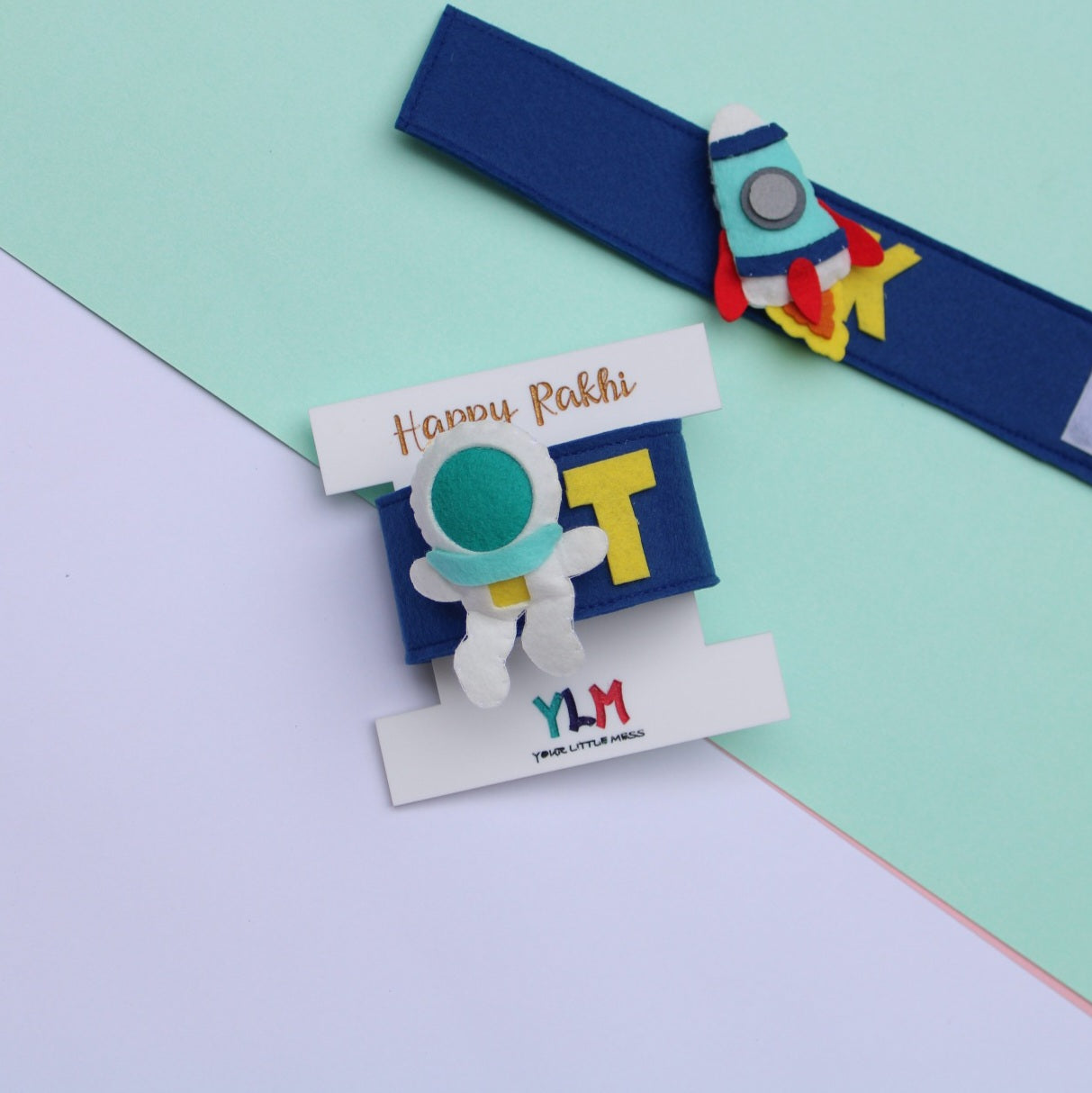 PERSONALISED WRISTBAND RAKHI - ASTRONAUT