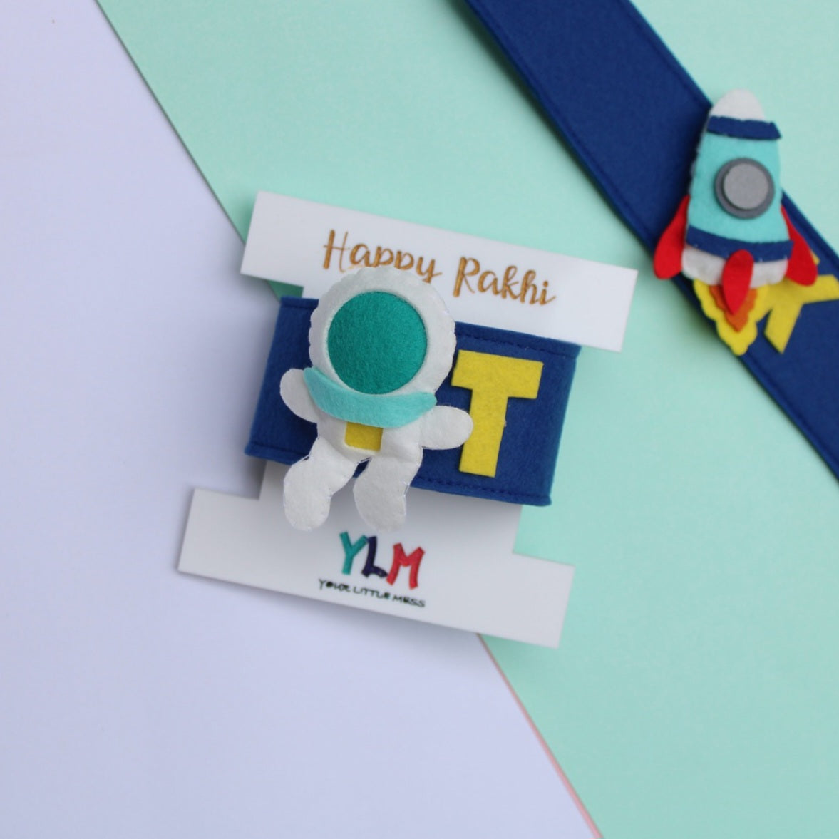 PERSONALISED WRISTBAND RAKHI - ASTRONAUT