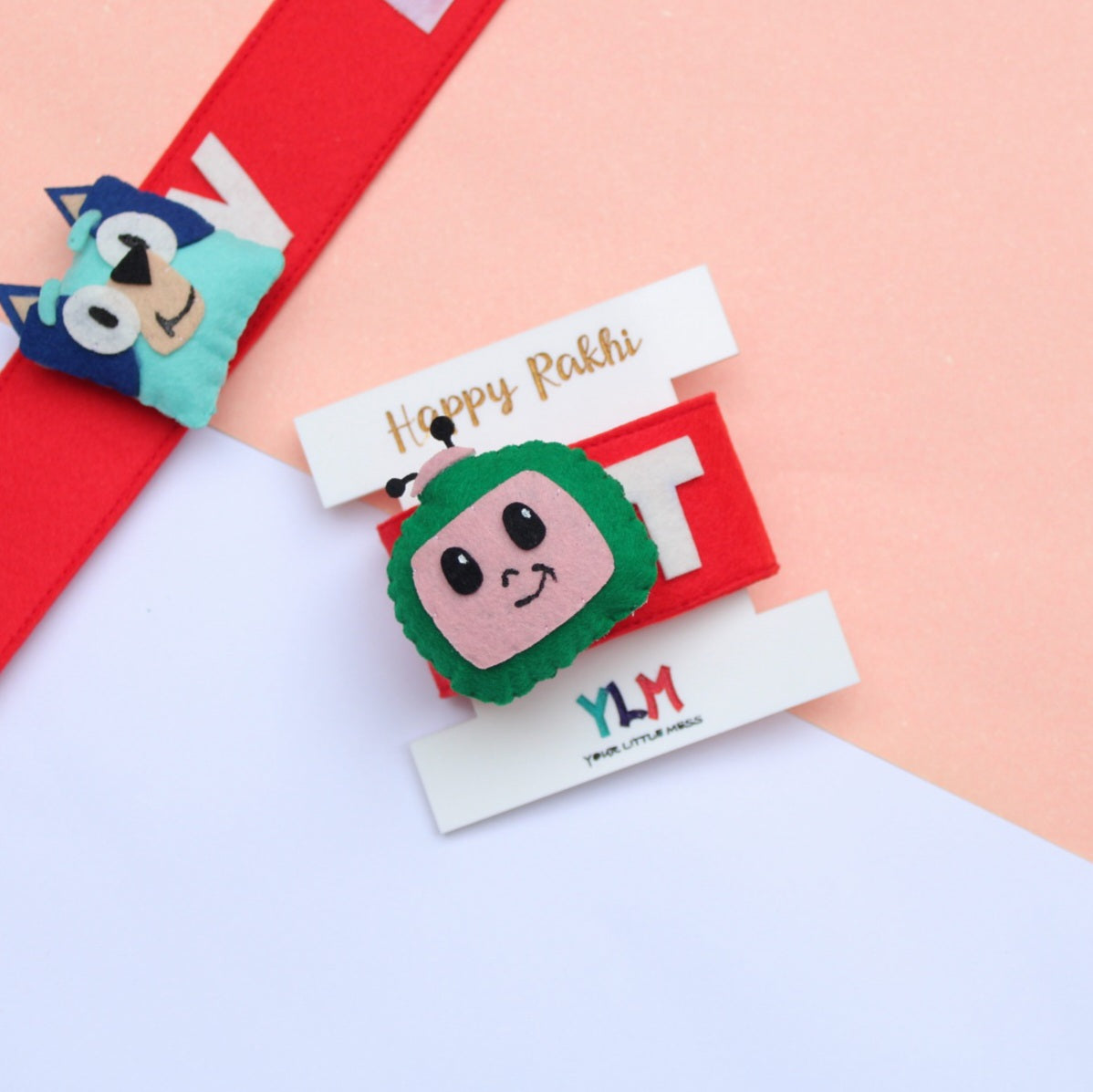 PERSONALISED WRISTBAND RAKHI - COCOMELON