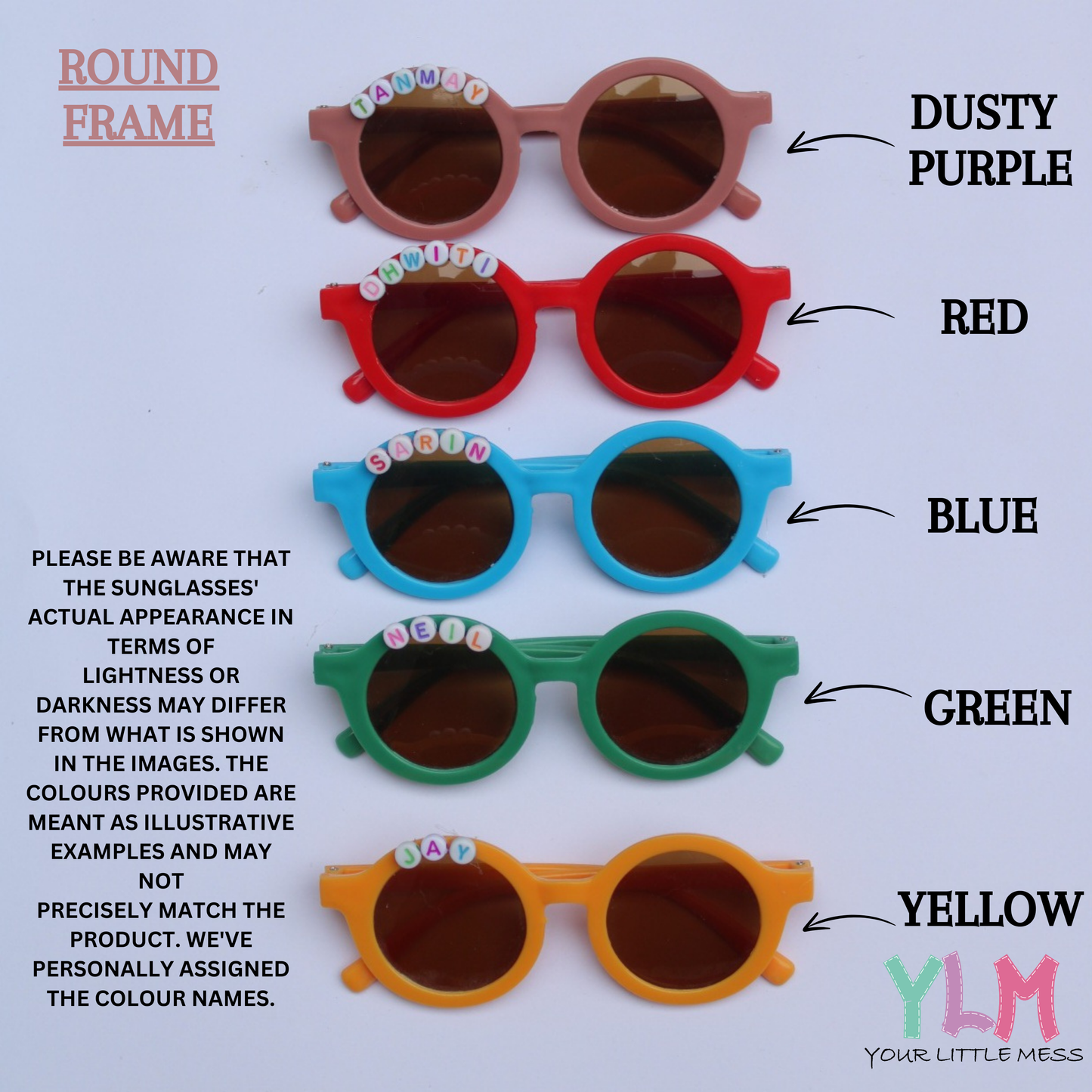 PERSONALISED DINOSAUR SUNGLASSES