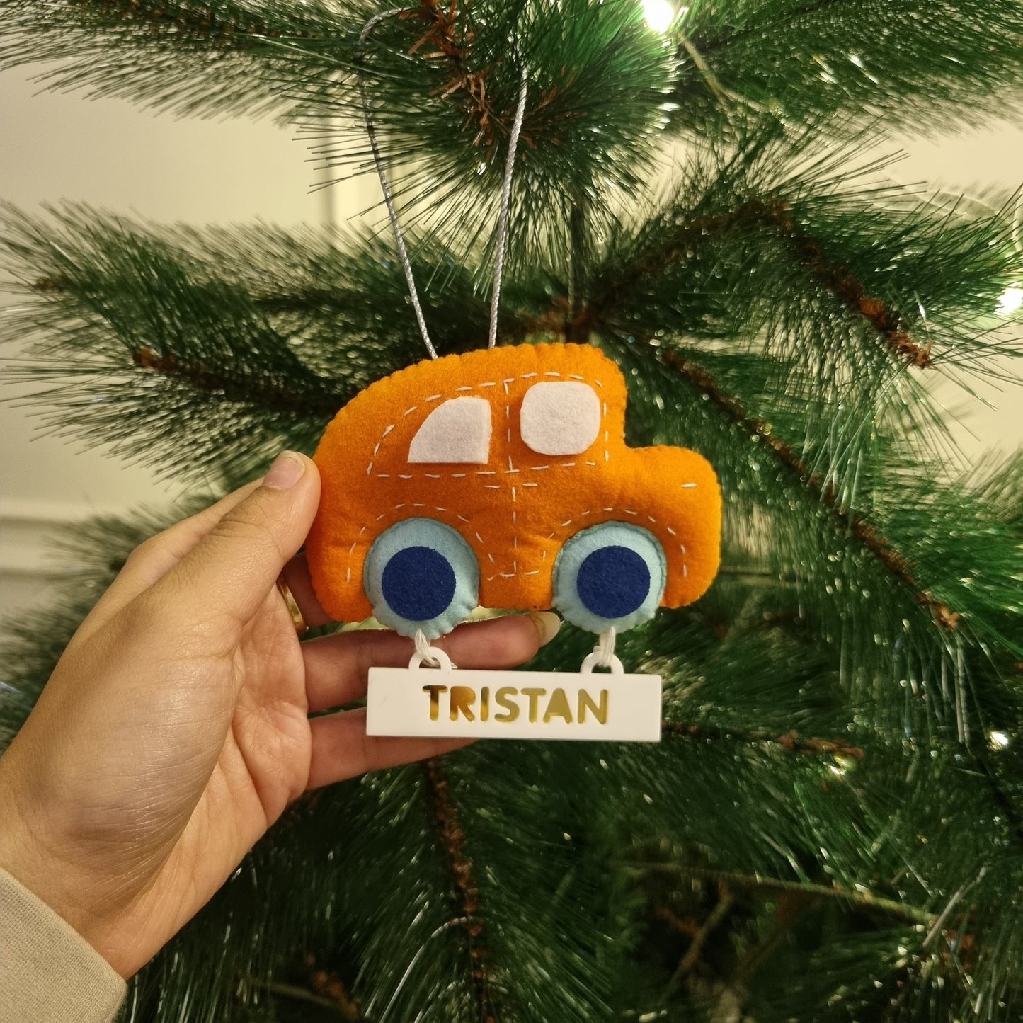 PERSONALISED CHRISTMAS ORNAMENTS - CAR
