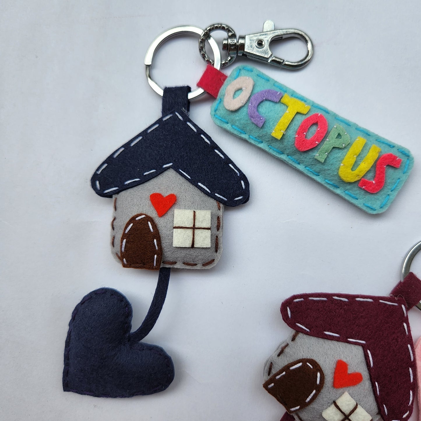 CHARACTER WITH NAME KEYCHAIN - HOUSE