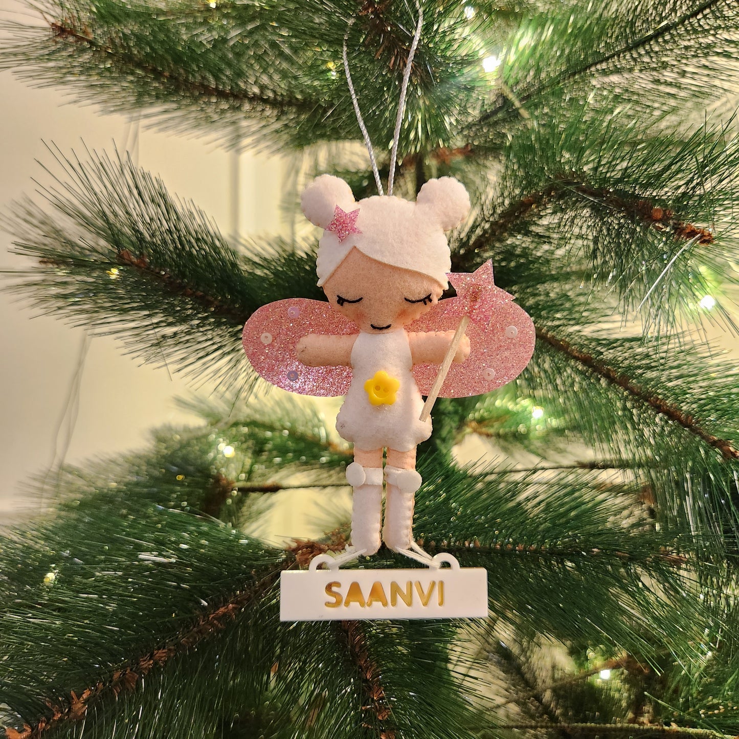 PERSONALISED CHRISTMAS ORNAMENT - FAIRY
