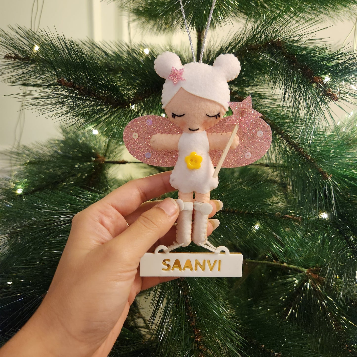 PERSONALISED CHRISTMAS ORNAMENT - FAIRY