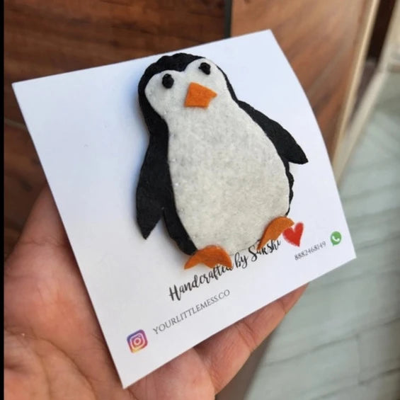 PENGUIN HAIRCLIP