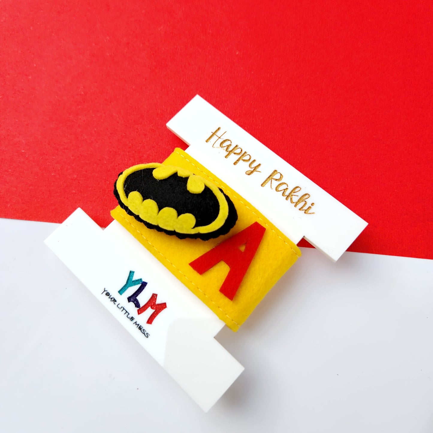 PERSONALISED WRISTBAND RAKHI - BATMAN