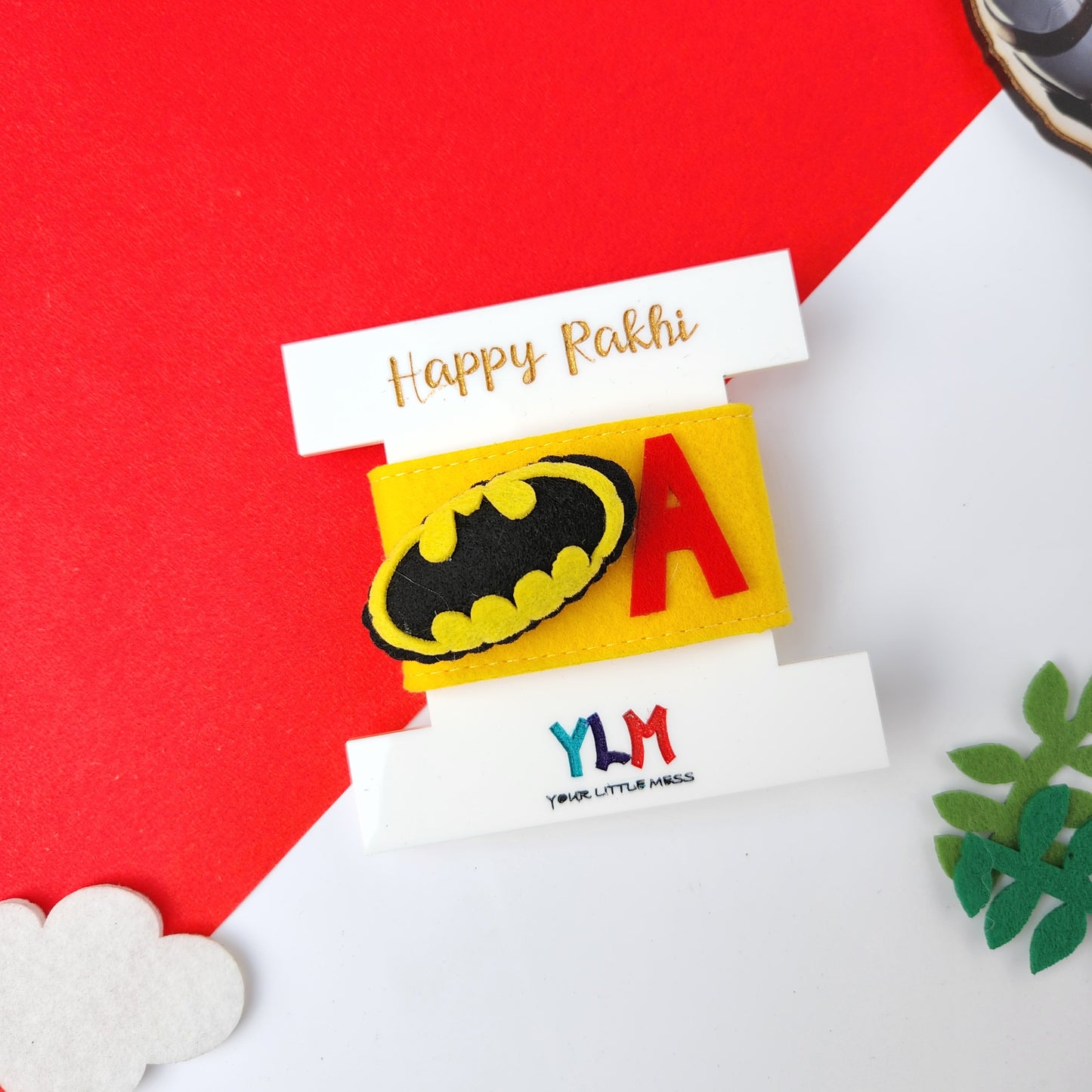 PERSONALISED WRISTBAND RAKHI - BATMAN