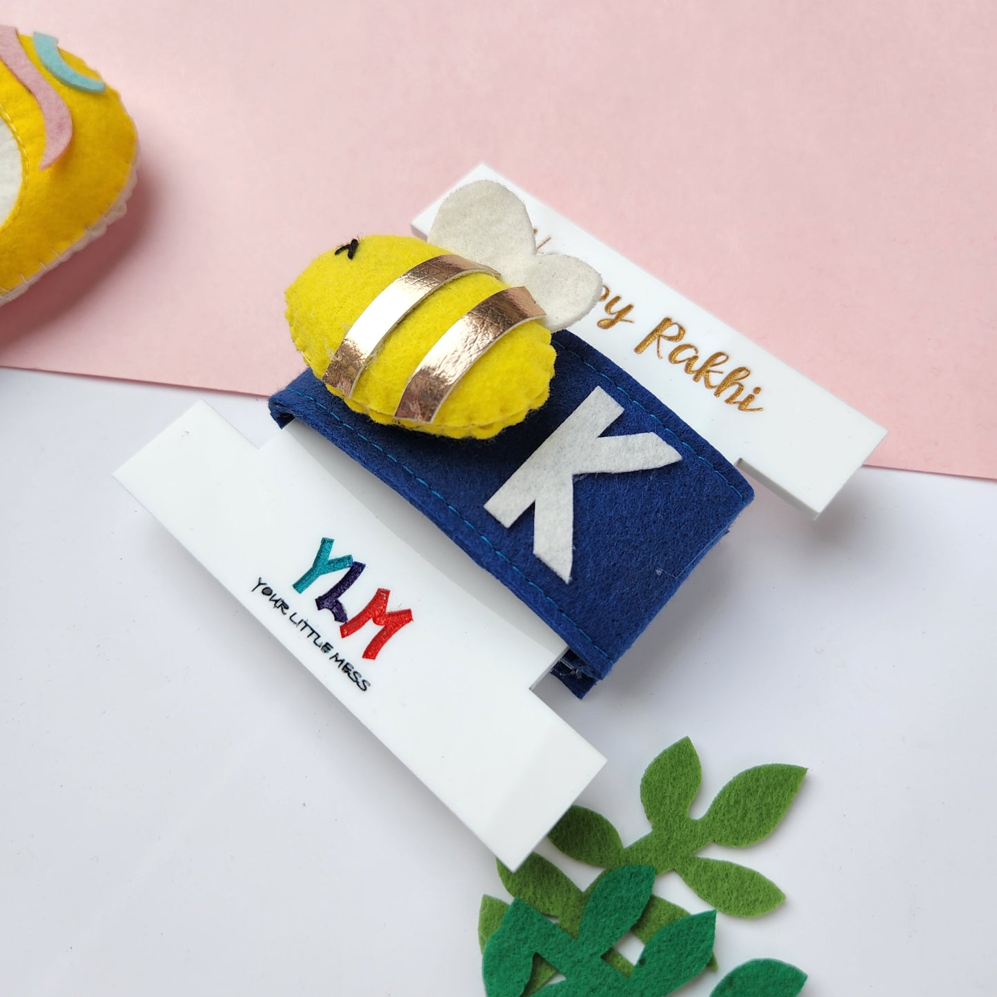 PERSONALISED WRISTBAND RAKHI - BEE