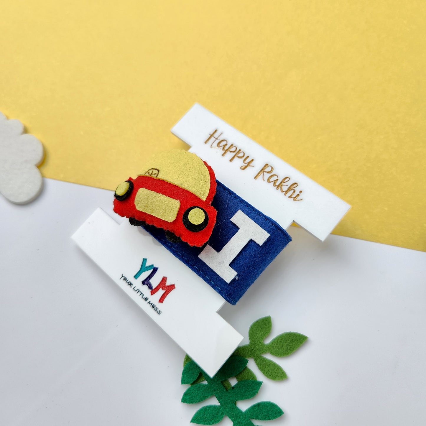PERSONALISED WRISTBAND RAKHI - CAR