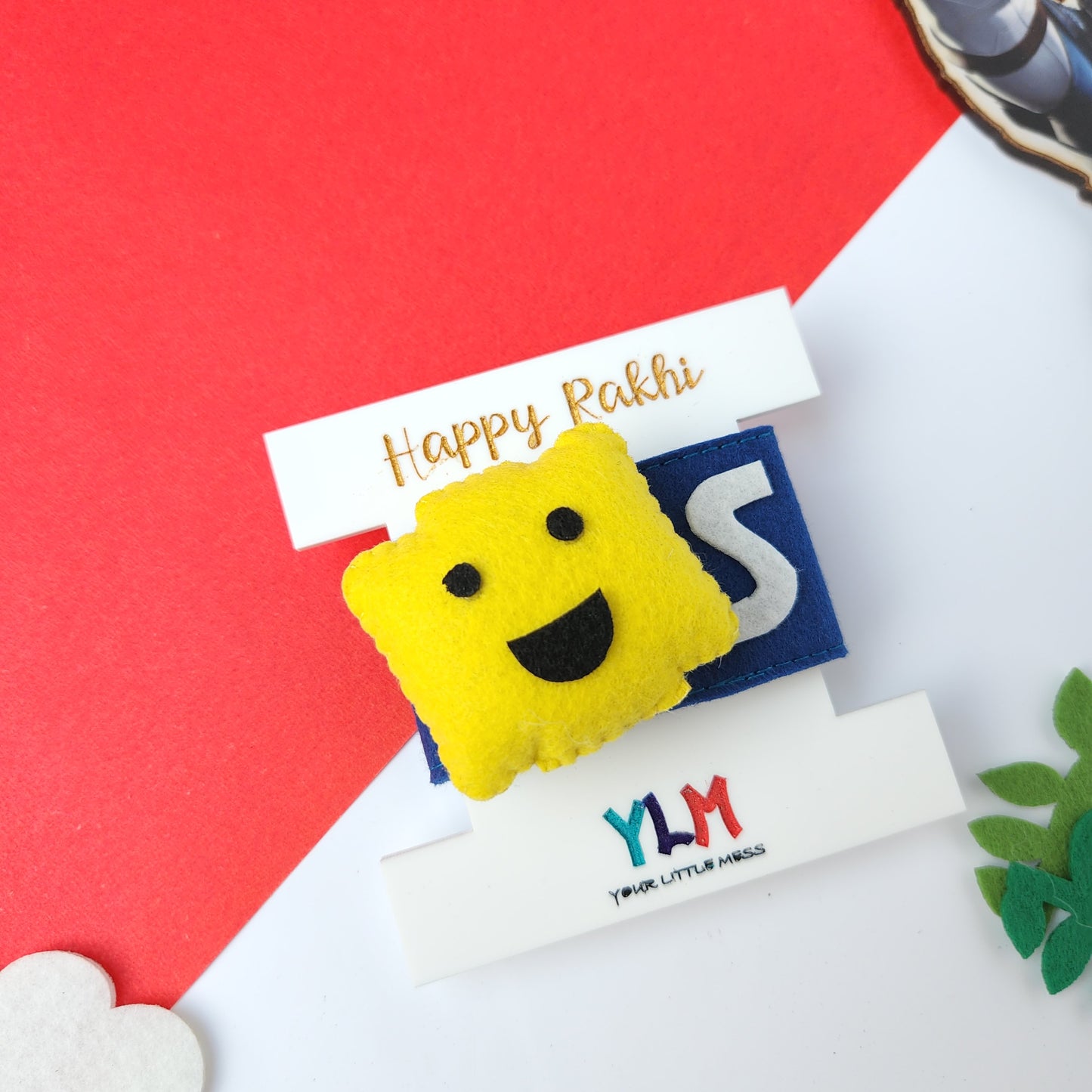 PERSONALISED WRISTBAND RAKHI - LEGO