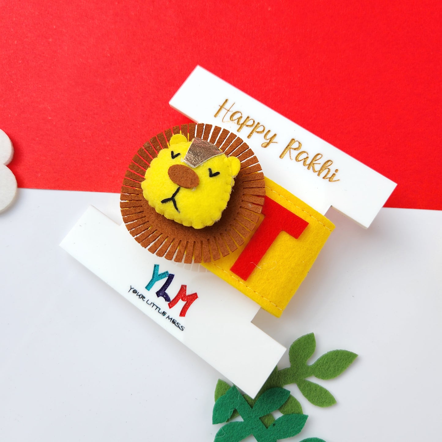 PERSONALISED WRISTBAND RAKHI - LION