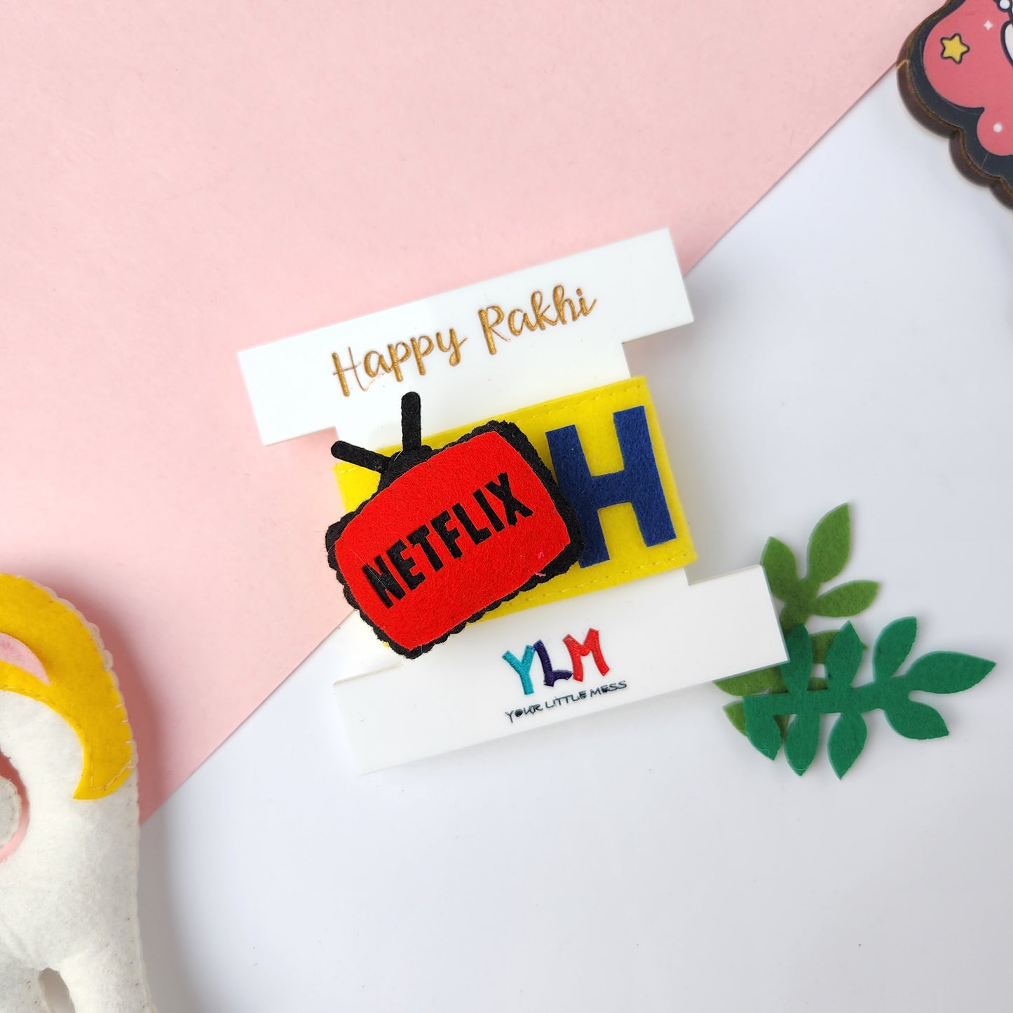 PERSONALISED WRISTBAND RAKHI - NETFLIX