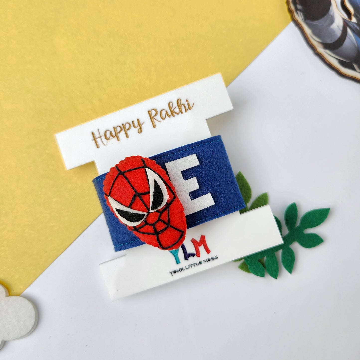 PERSONALISED WRISTBAND RAKHI - SPIDERMAN