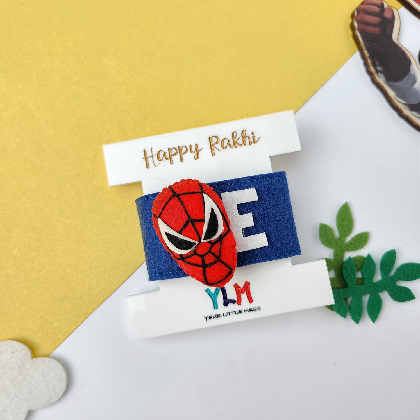 PERSONALISED WRISTBAND RAKHI - SPIDERMAN