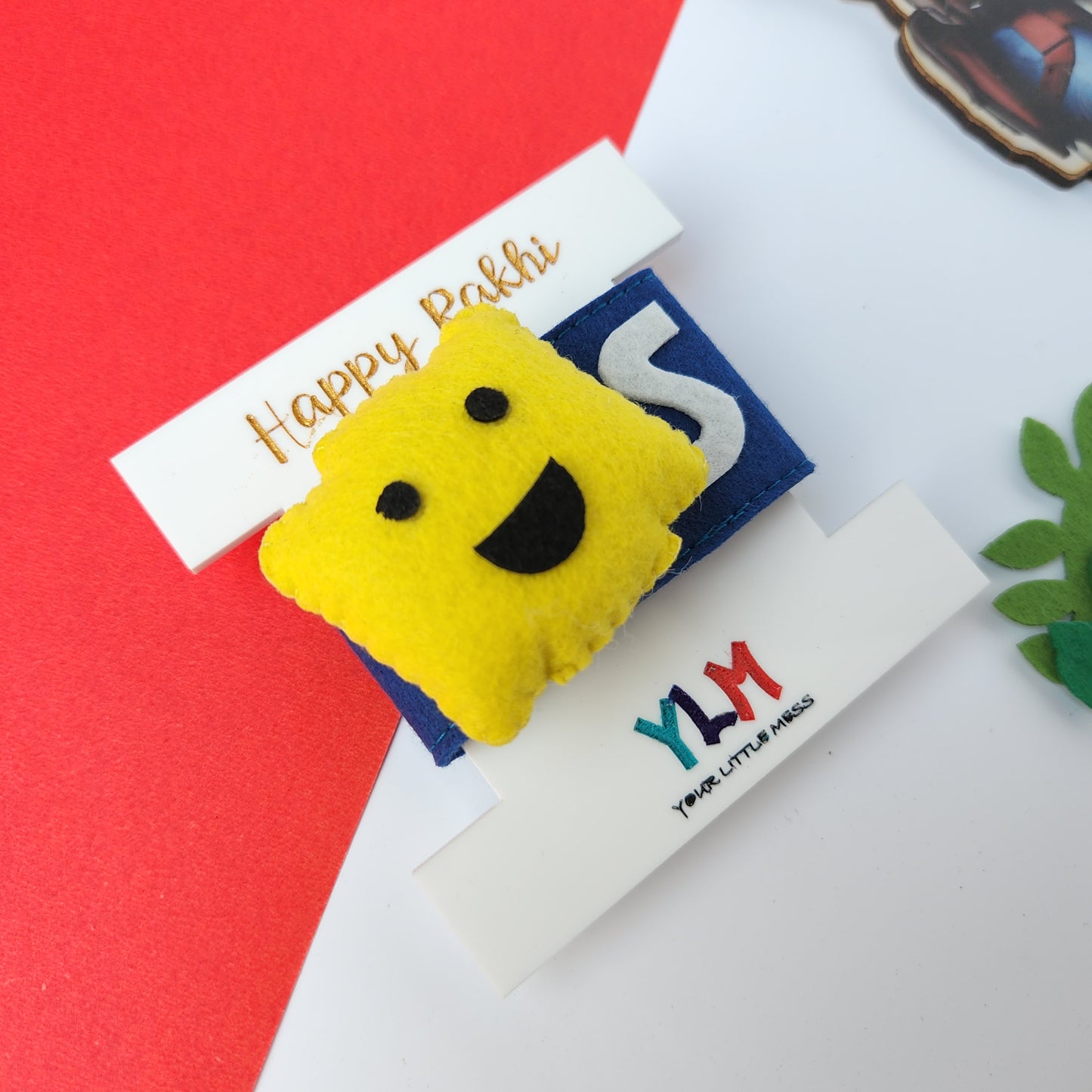 PERSONALISED WRISTBAND RAKHI - LEGO