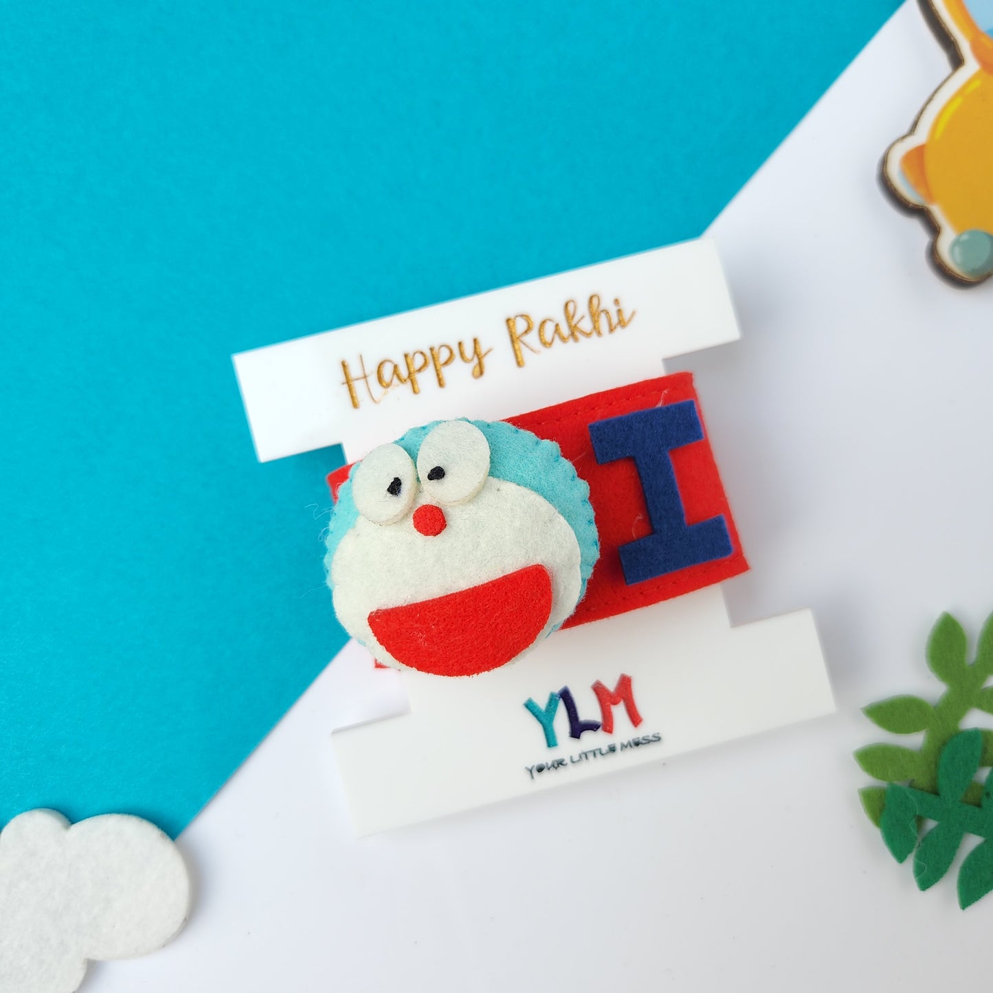 PERSONALISED WRISTBAND RAKHI - DORAEMON