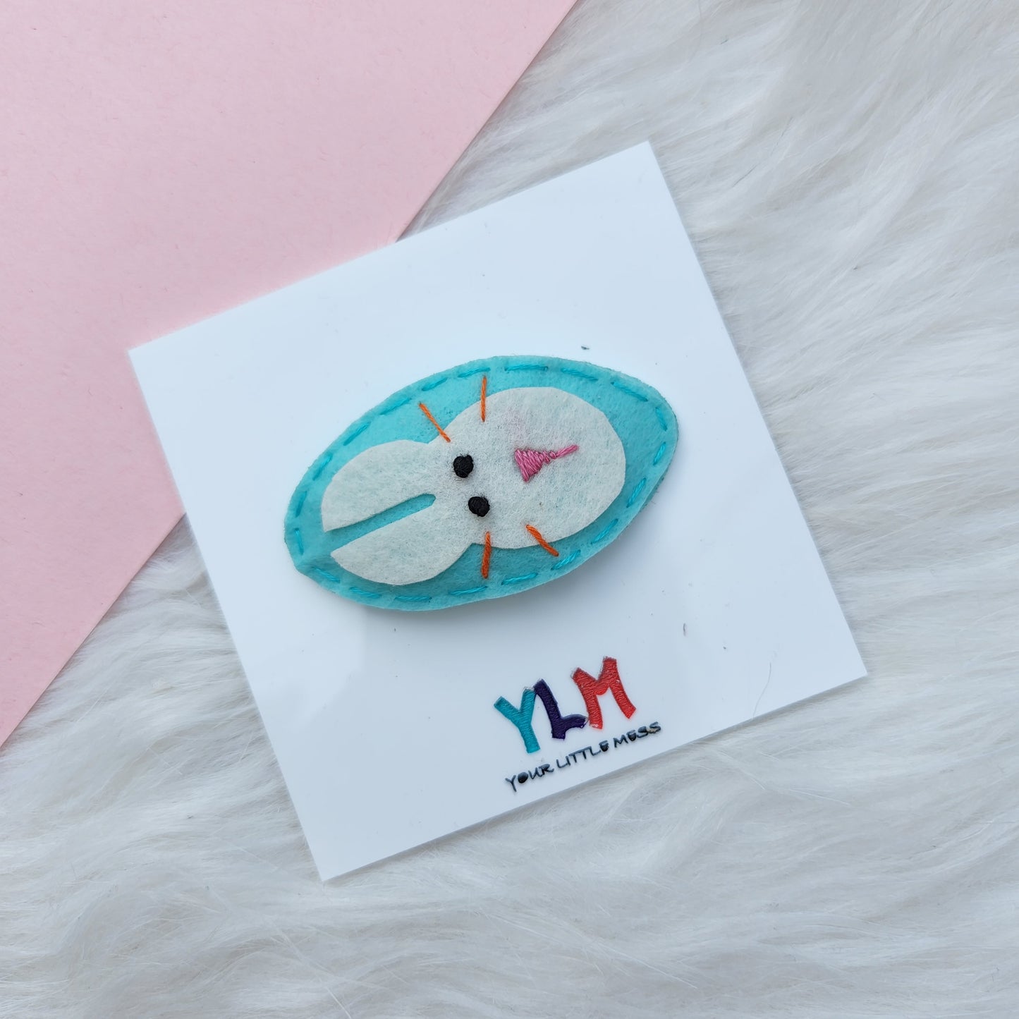 RABBIT HAIRCLIP