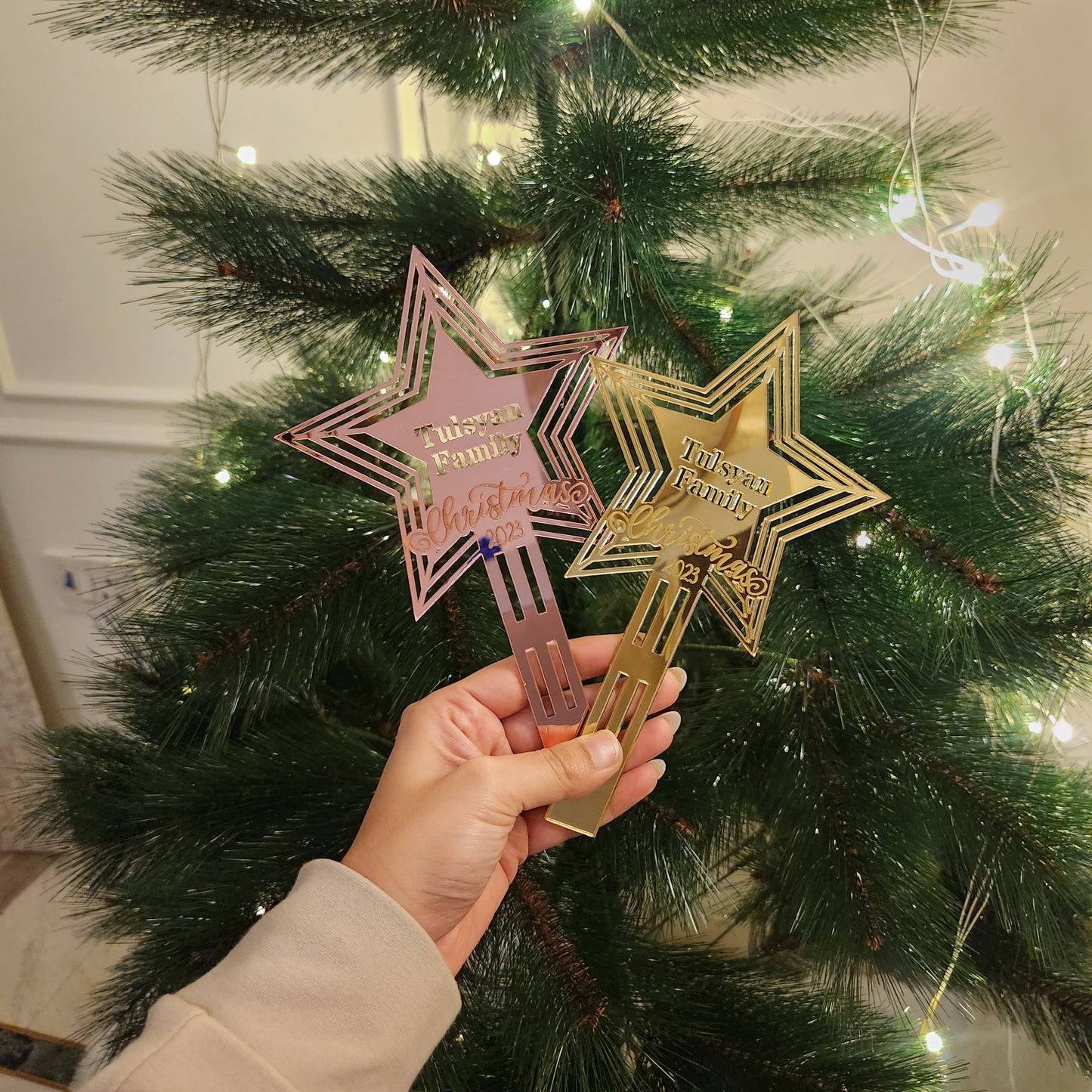 PERSONALISED TREE TOPPER