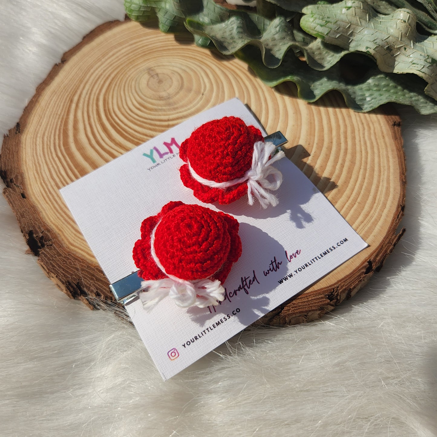 BUCKET HAT CROCHET HAIRCLIP