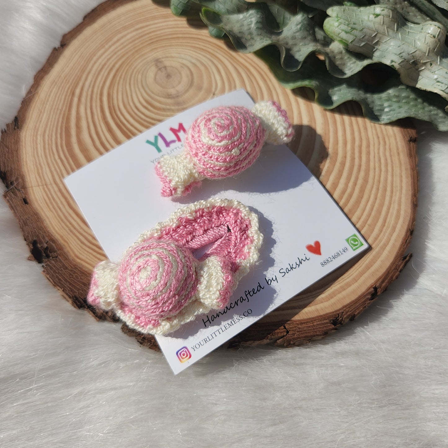 Candyshop Crochet Hairclip