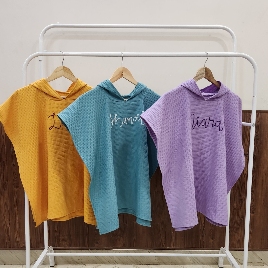 PERSONALISED PONCHO TOWELS
