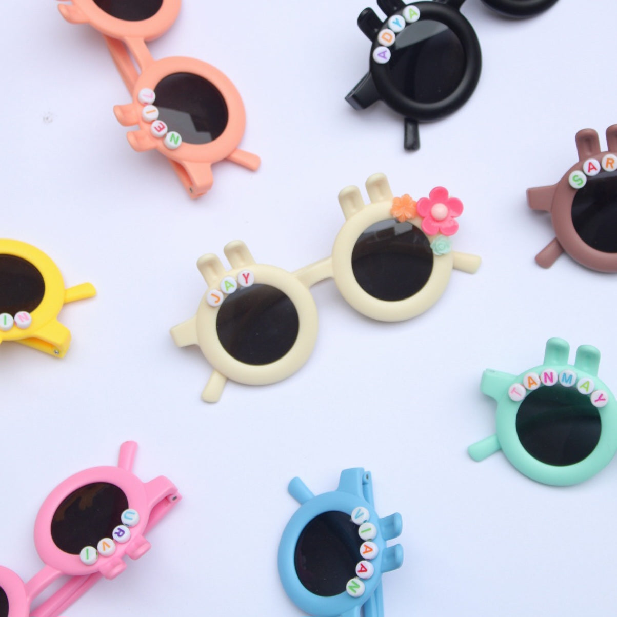 PERSONALISED BUNNY GARLAND SUNGLASSES