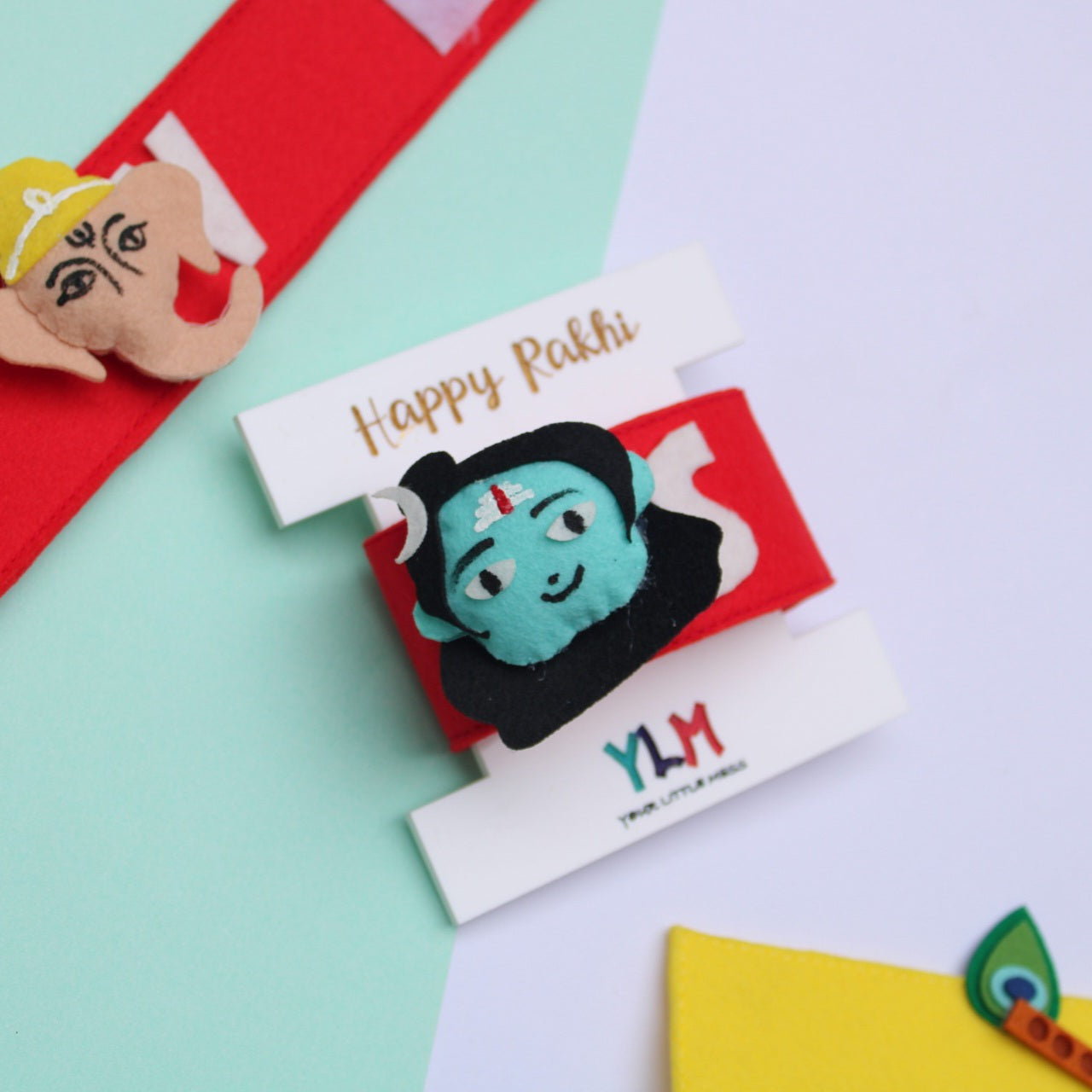 PERSONALISED WRISTBAND RAKHI - SHIVA