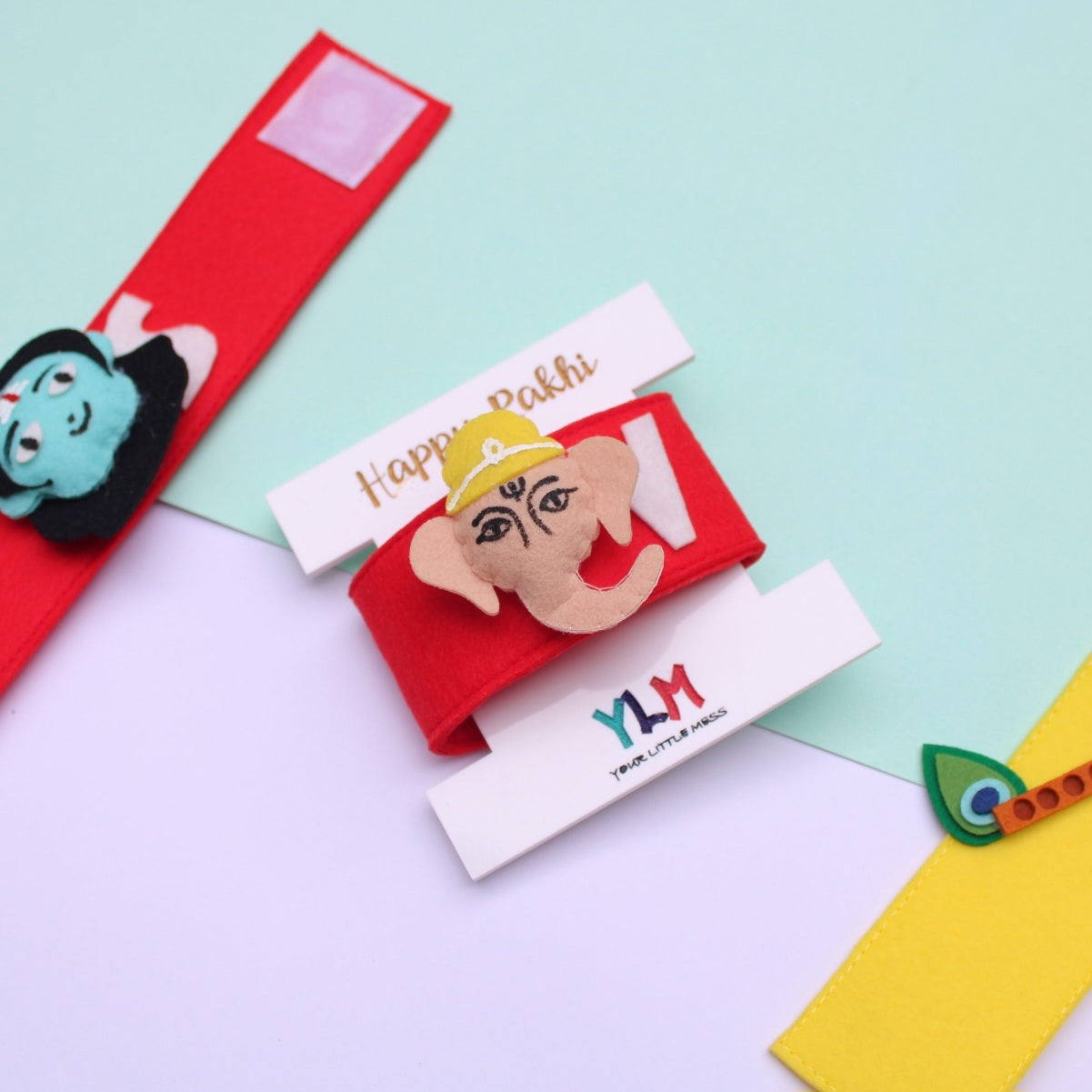 PERSONALISED WRISTBAND RAKHI - GANESHA