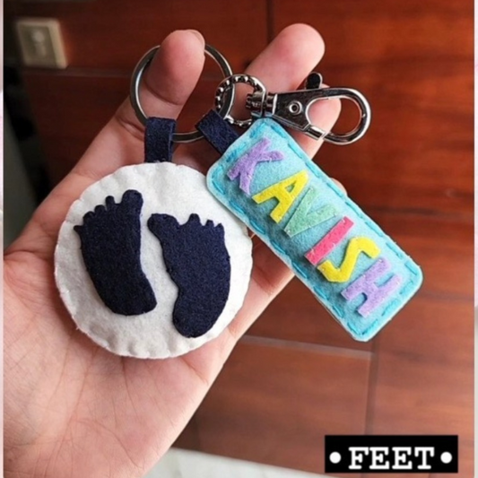 Feet Keychains Keychains – Your Little Mess