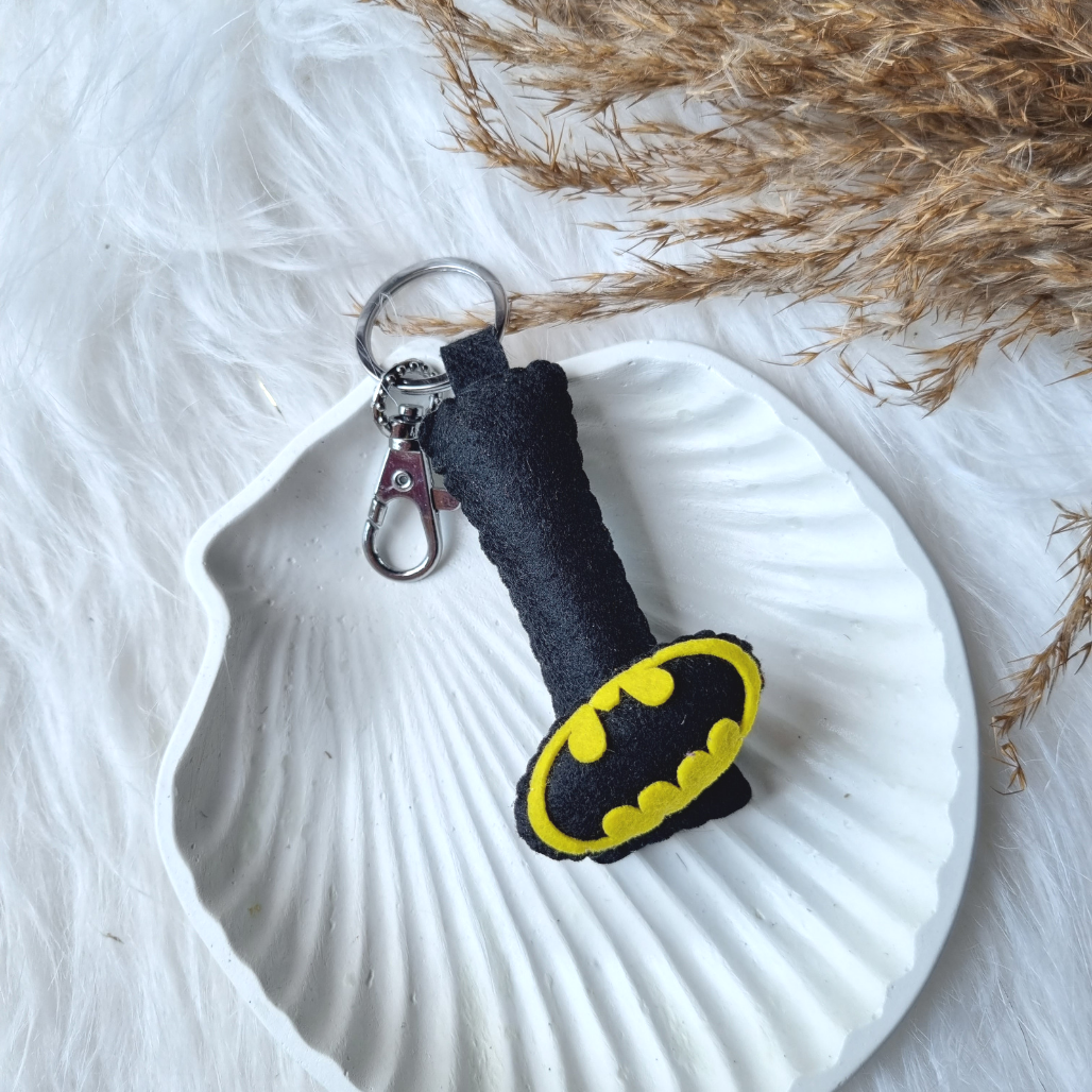 INITIAL KEYCHAIN - BATMAN