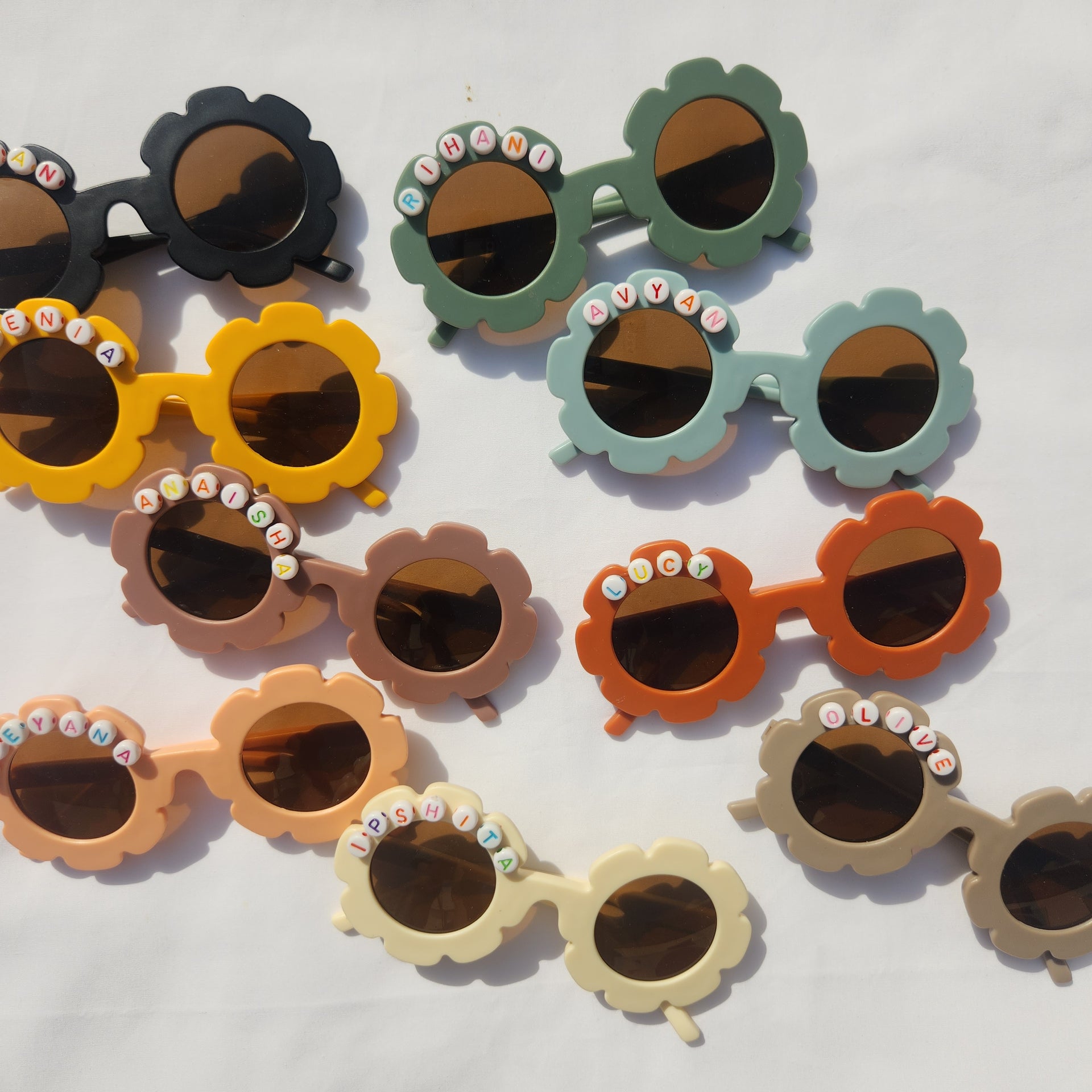 PERSONALISED NAME SUNGLASSES – Your Little Mess