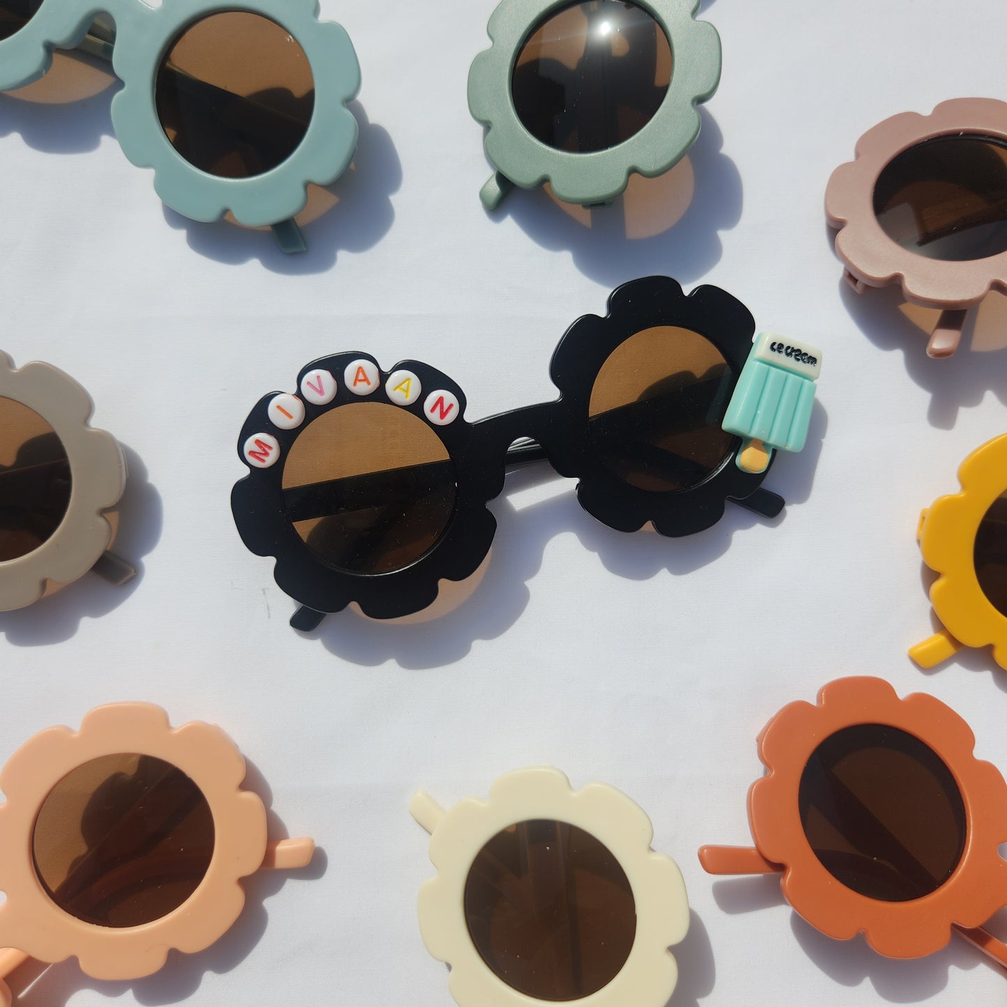 PERSONALISED SUNGLASSES -ICE CREAM