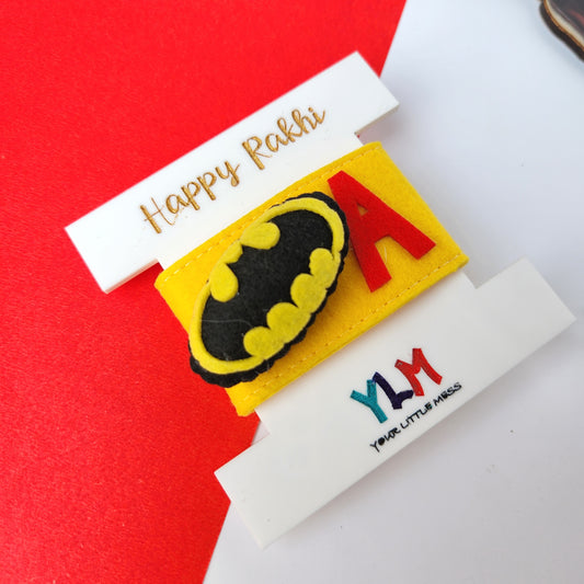 PERSONALISED WRISTBAND RAKHI - BATMAN